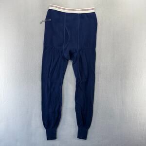 Vintage Arctex Long Johns Bottoms Pants men's Medium Blue USA made NEW 80s